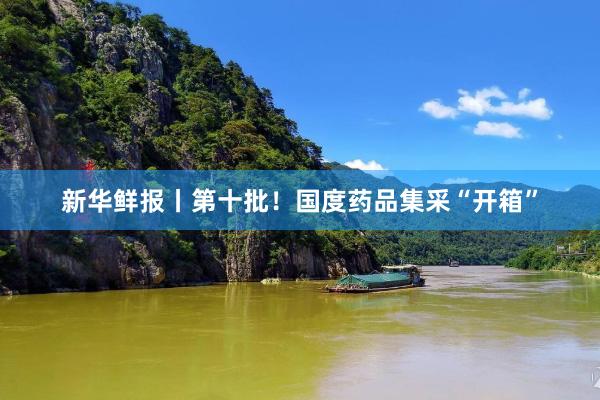 新华鲜报丨第十批！国度药品集采“开箱”